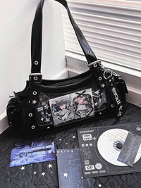 Morning Glory Gemini Retro Ita Shoulder Crossbody Bag