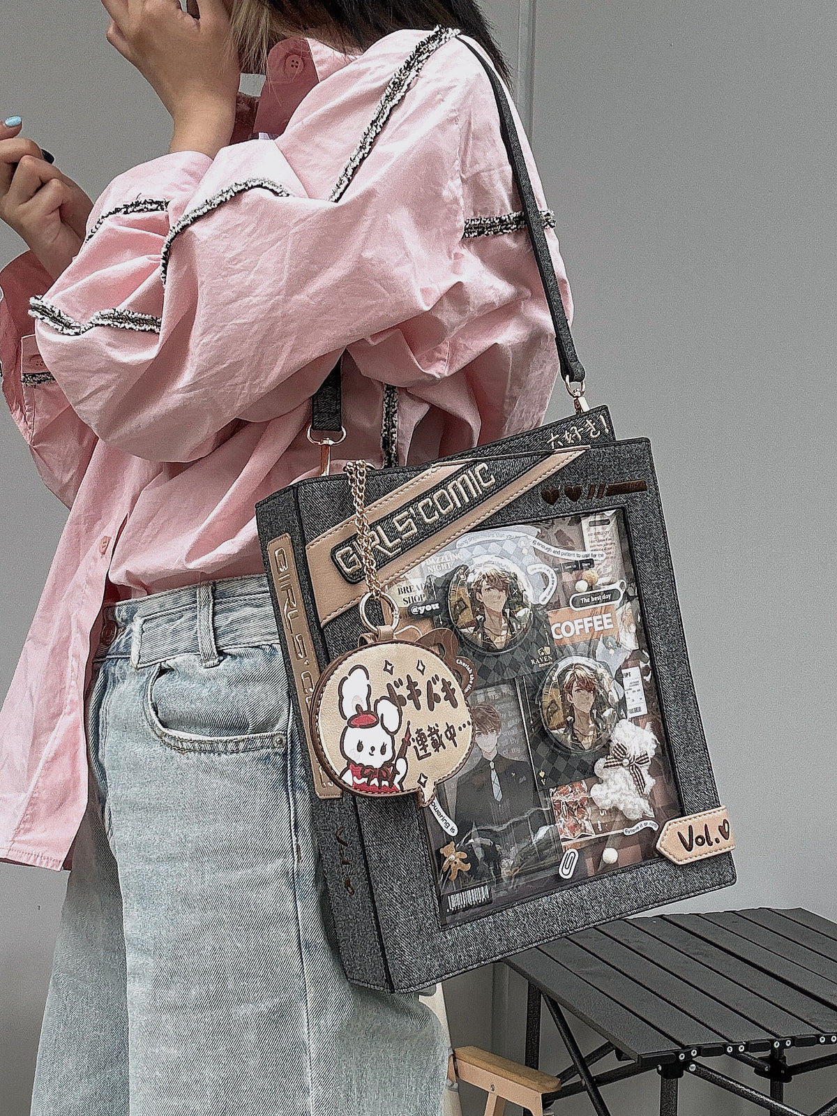 Morning Glory Comic Ita Bag in Shoulder or Backpack Style