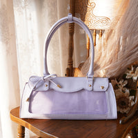 Morning Glory Structured Ita Shoulder Bag with Insert Board