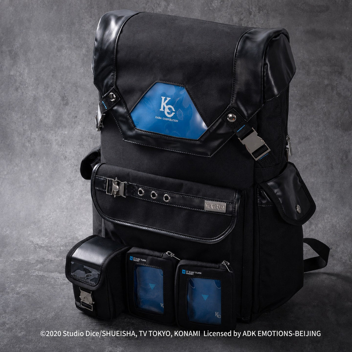 Officially Licensed Yu-Gi-Oh! Kaiba Corp Travel Backpack