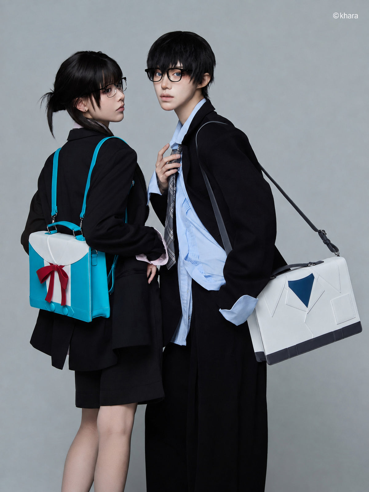 Officially Licensed Evangelion Chibi School Ita Bag by BerryQ