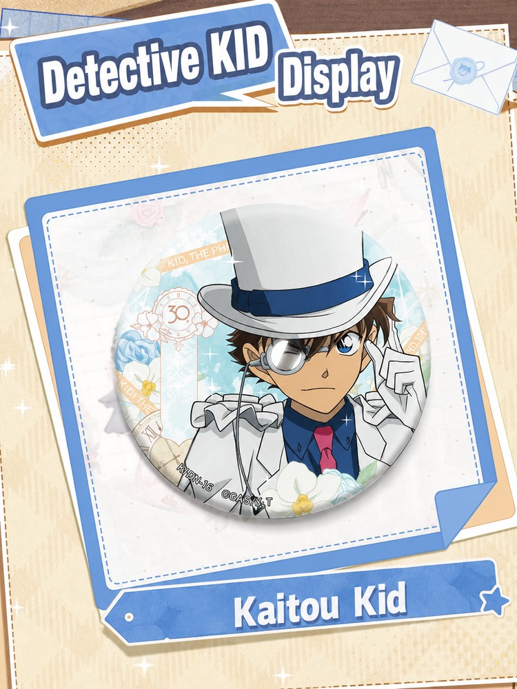 Officially Licensed Detective Conan 30th Anniversary Badge Series