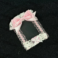 Handmade Lace Card Holder with Star Decoration