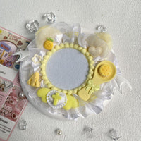 Handmade Demon Cat Spoon Badge Holder – Ita Bag Decoration Base for 2.28-2.95 inch (58mm-75mm) Badges
