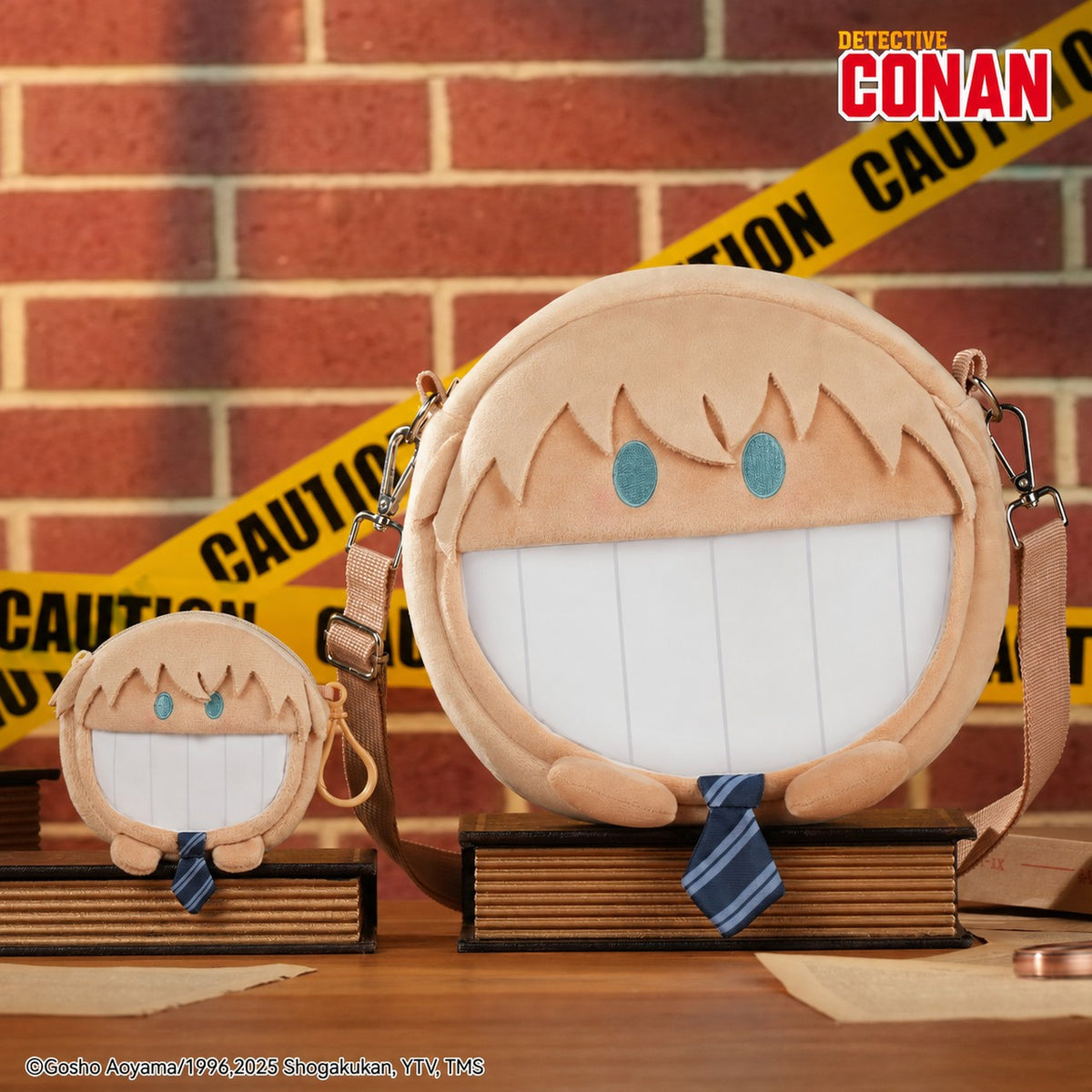 Detective Conan Amuro Plush Ita Bag (24.5 x 24 cm / 9.6 x 9.4 in)