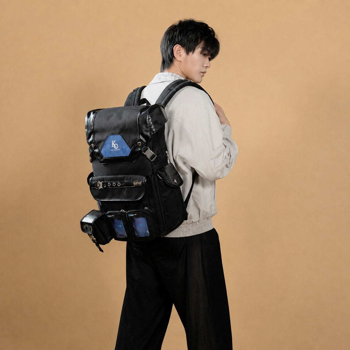 Officially Licensed Yu-Gi-Oh! Kaiba Corp Travel Backpack