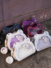 Morning Glory Cute Bear Paw Ita Crossbody Bag