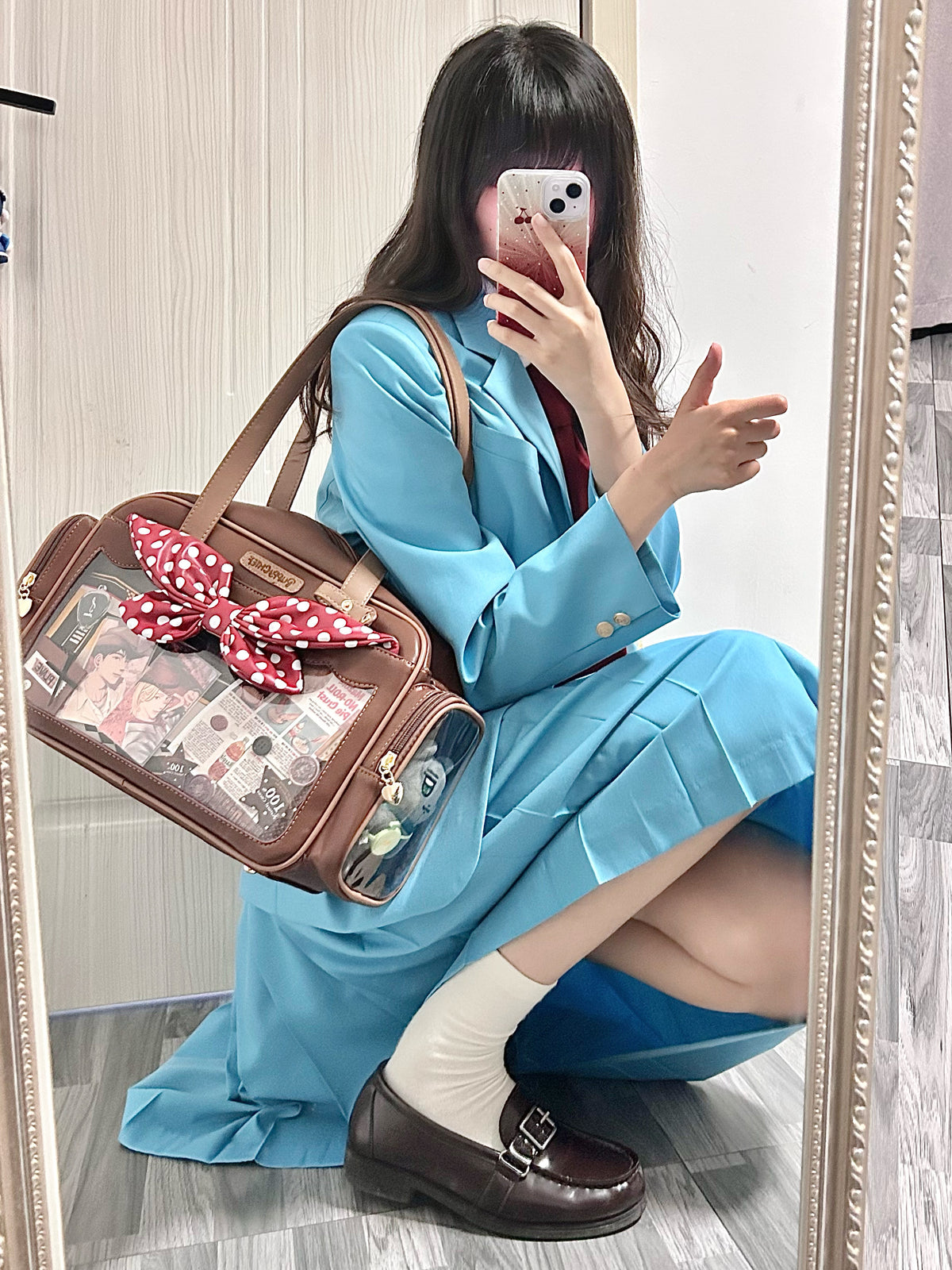 Morning Glory Chef Puppy Large Convertible Ita Bag