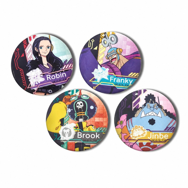 One Piece Magnetic Bottle Opener Badge Blind Box