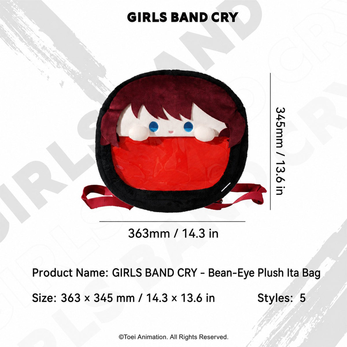GIRLS BAND CRY Beady-Eye Ita Bag Backpack