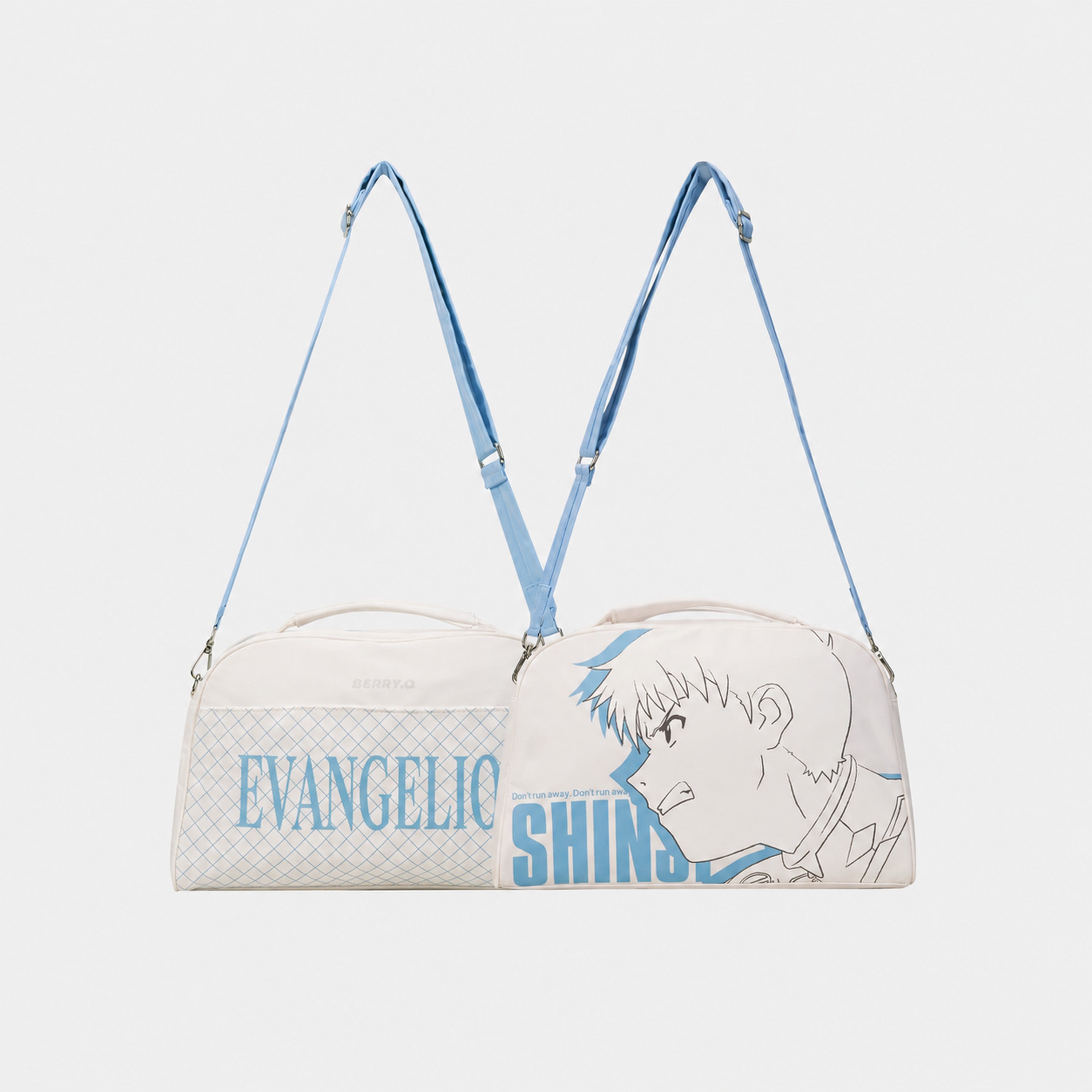 Evangelion x BERRY.Q Character Print Crossbody Bag