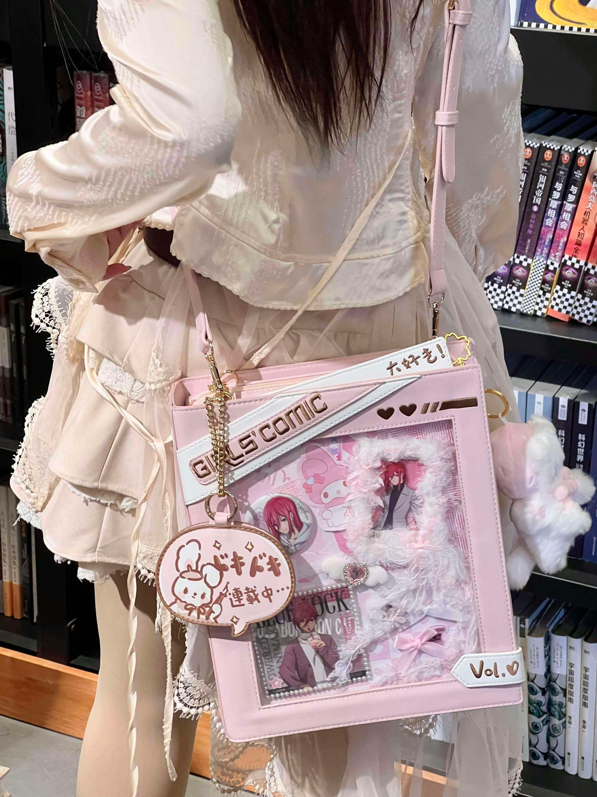 Morning Glory Comic Ita Bag in Shoulder or Backpack Style