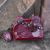 Morning Glory Cute Bear Paw Ita Crossbody Bag