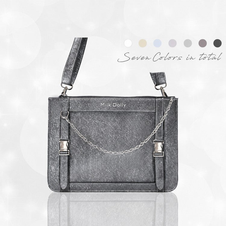 FuyuuNeko Hard Shell Crossbody Ita Bag for Everyday Carry
