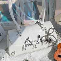 BananaGuava Bat Ita Shoulder Bag with Display Window