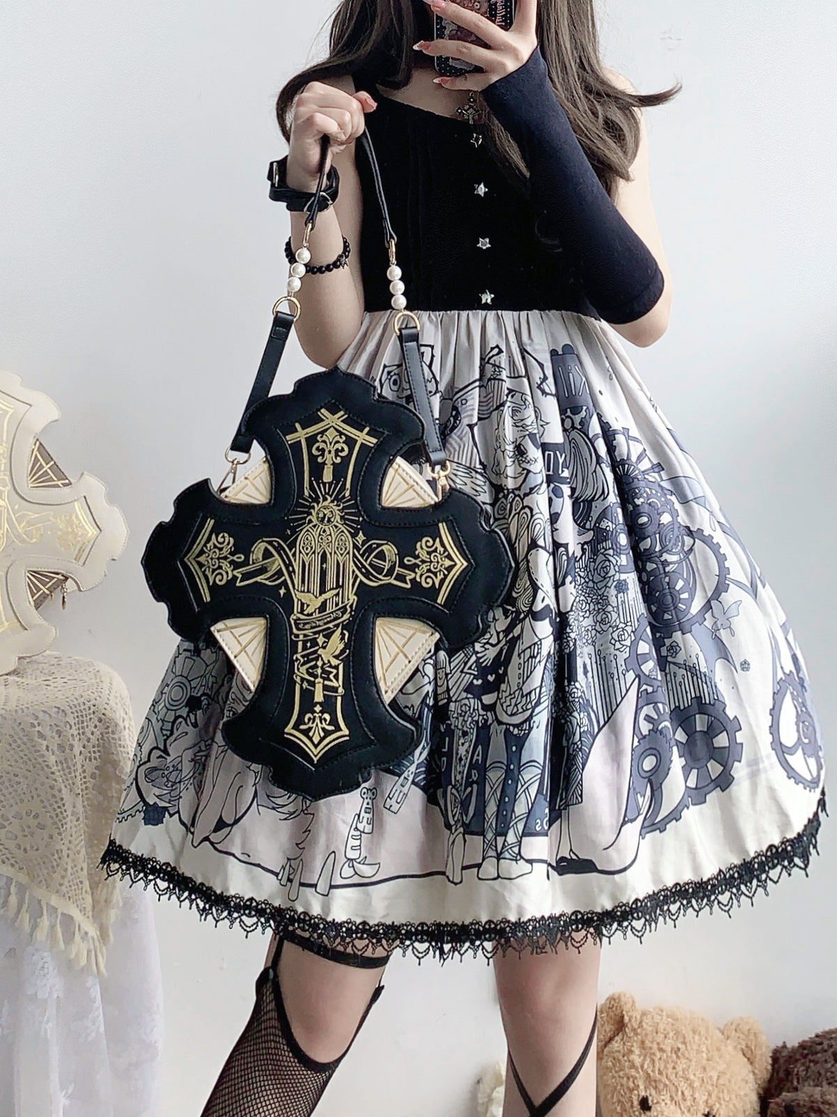 Morning Glory Temple Morning Prayer Lolita Ita Bag