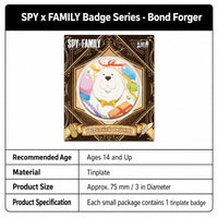 Officially Licensed SPY x FAMILY Tinplate Badge Pin