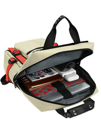 Neon Genesis Evangelion Nylon Backpack with Laptop Sleeve