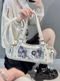 Morning Glory Gemini Retro Ita Shoulder Crossbody Bag