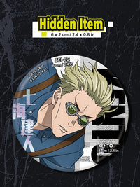 Officially Licensed Jujutsu Kaisen Tinplate Badge Series