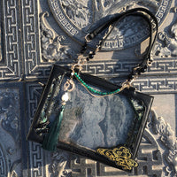 Feilong Zaitian Chinese-Style Ita Bag with Window