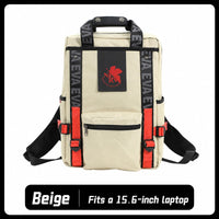 Neon Genesis Evangelion Nylon Backpack with Laptop Sleeve