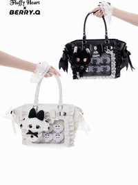 BerryQ x Fluffy Heart Alice on Wednesday Lace Ita Bag