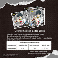 Officially Licensed Jujutsu Kaisen 0 Tinplate Badge
