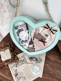 Yuni Fantasy Lolita Chocolate Heart Ita Shoulder Bag