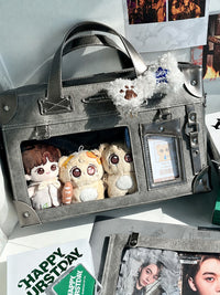 Banana & Guava Structured Ita Bag with Display Window