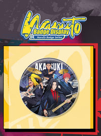 Officially Licensed Naruto The Live Tinplate Badge