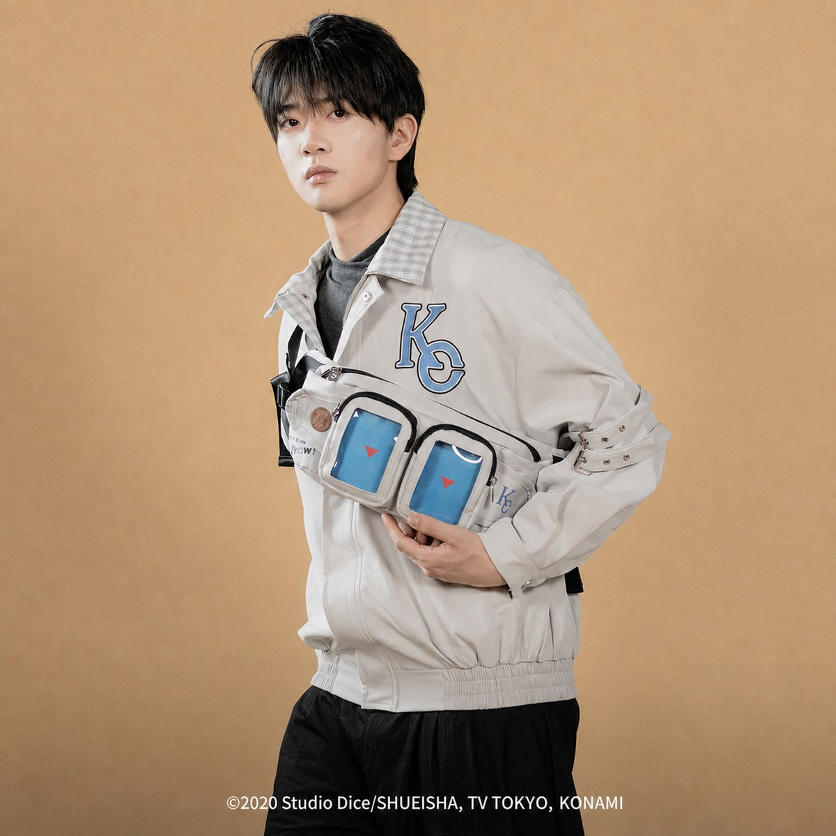 Officially Licensed Yu-Gi-Oh! Kaiba Corp Waist Bag