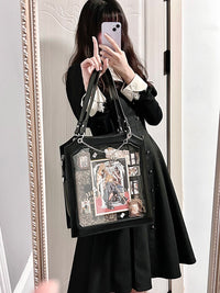 Yuni Fairy Rose Thorn Double-Sided Gothic Ita Bag