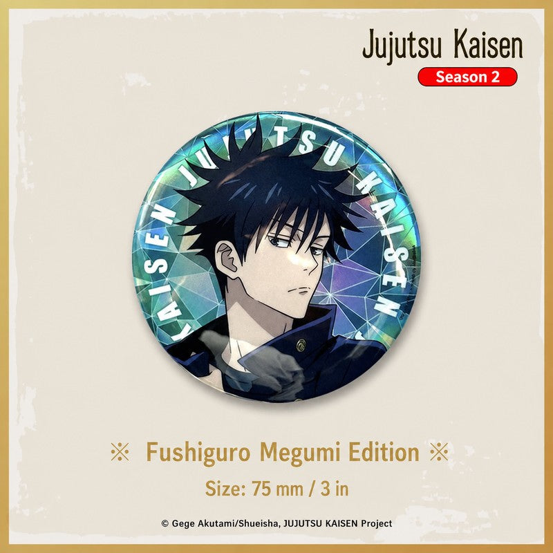 Officially Licensed Jujutsu Kaisen Season 2 Holographic Badge