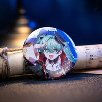 Moeyu Hatsune Miku Dimensional Discovery Badge Miku39 Anniversary Badge Goods 2.28inches(58mm)