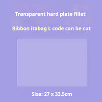 Customizable Transparent PVC Baseplate