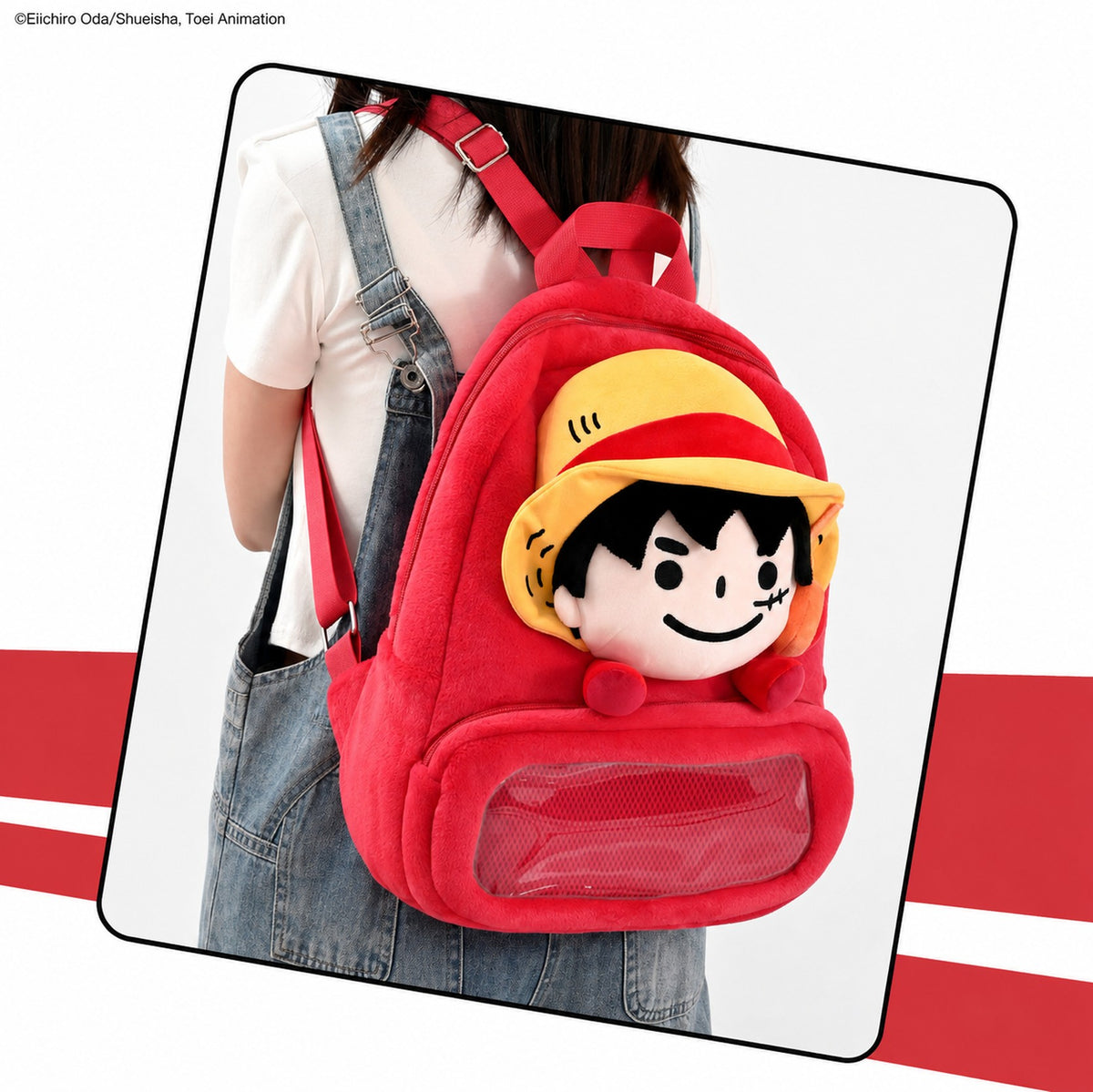 Officially Licensed One Piece Egghead Plush Backpack