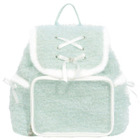 FuyuuNeko Fluffy Plush Ita Backpack with Ribbon Bows