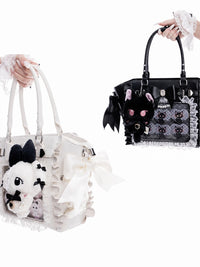 BerryQ x Fluffy Heart Alice on Wednesday Lace Ita Bag