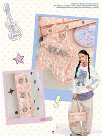 LOLA DESIGN Y2K Crescent Ita Shoulder Bag with Charm