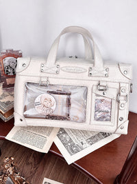Banana & Guava Structured Ita Bag with Display Window