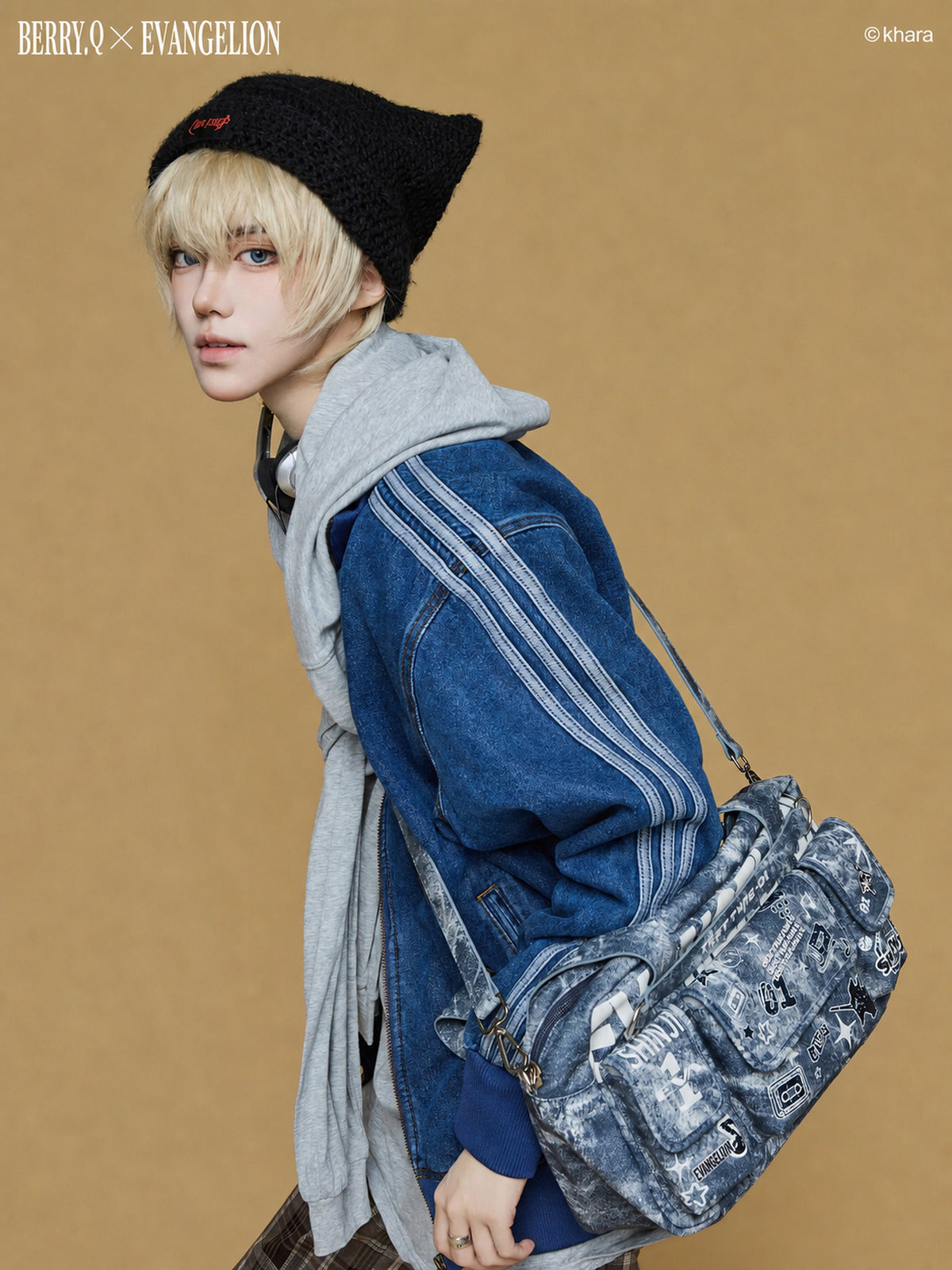 Officially Licensed Neon Genesis Evangelion Denim Ita Bag