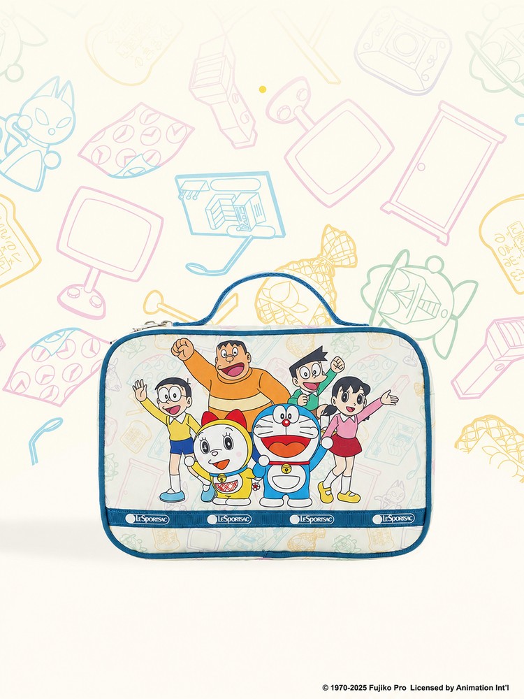 LeSportsac x Doraemon Large Cosmetic Bag Clutch