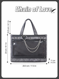 Banana & Guava Textured Chain of Love Pact Ita Bag
