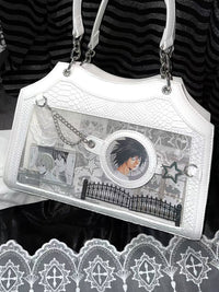 Yuni Yoyo Dark Goth Punk Ita Crossbody Shoulder Bag