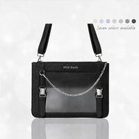 FuyuuNeko Hard Shell Crossbody Ita Bag for Everyday Carry