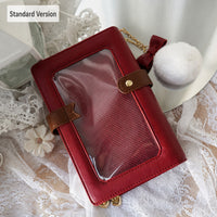 Morning Glory Bow Ita Crossbody Bag in PU Leather