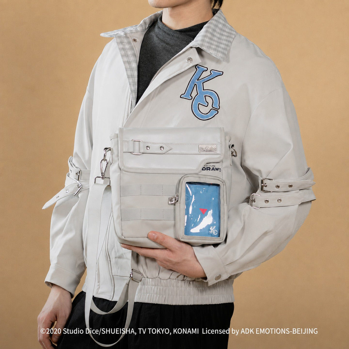 Officially Licensed Yu-Gi-Oh! Duel Monsters Seto Kaiba Messenger Bag