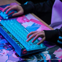 Hatsune Miku Heart of Esports 68-Key Mechanical Keyboard
