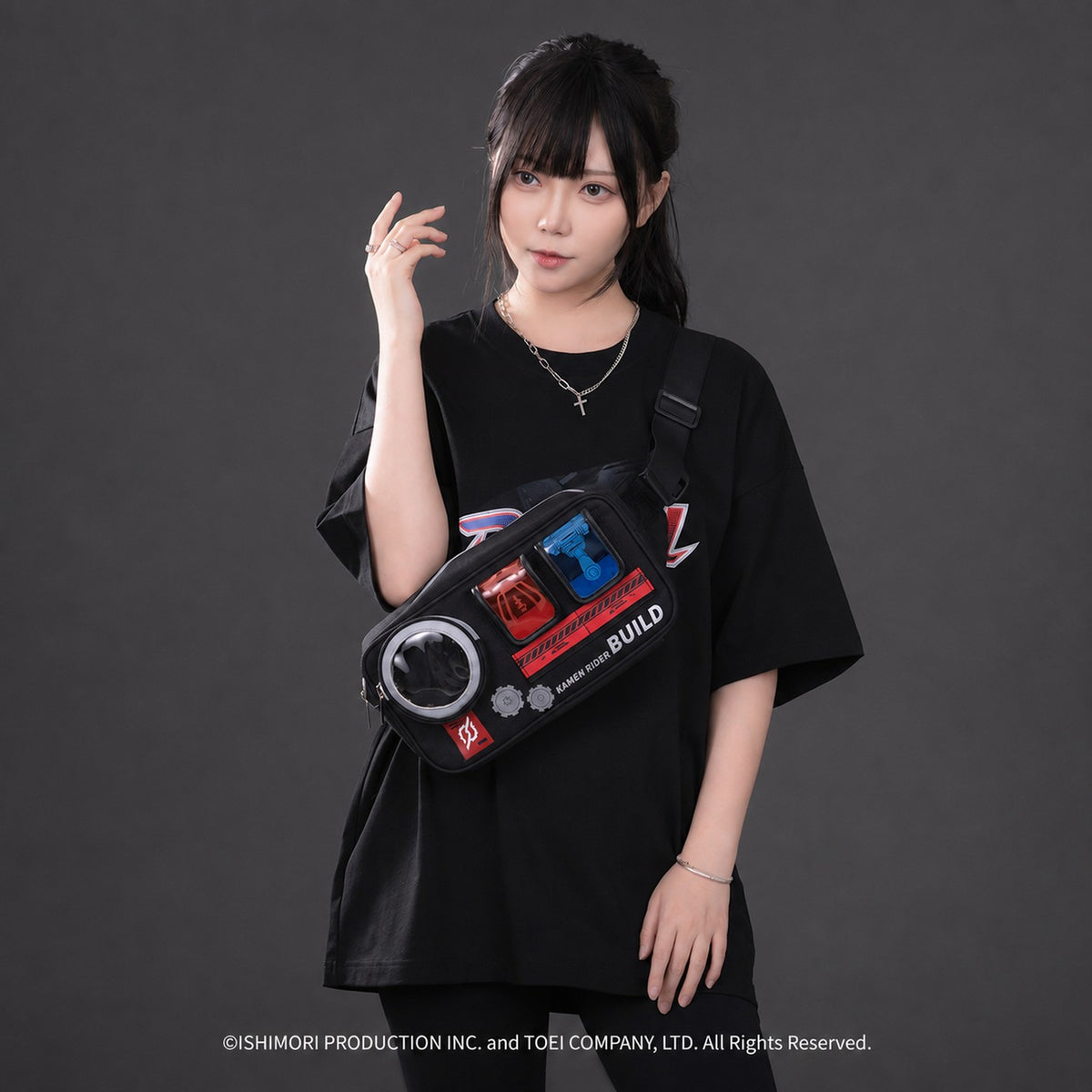 Officially Licensed Kamen Rider Build Chest Bag by Moeyu